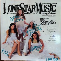 Limited Trishas Autographed LSM Magazine 